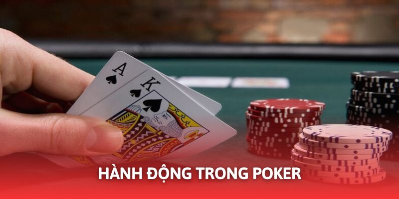 Hành động trong Poker phải thực hiện theo quy định